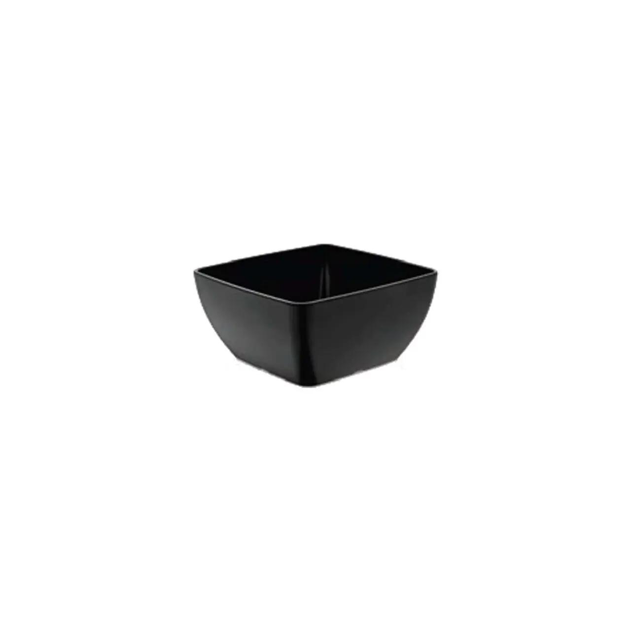 Hendi Bol pătrat din melamină, negru, 250x250x(h)120mm Fine Dine - Articole pentru Bucatarie si Bufet | Webcoffee