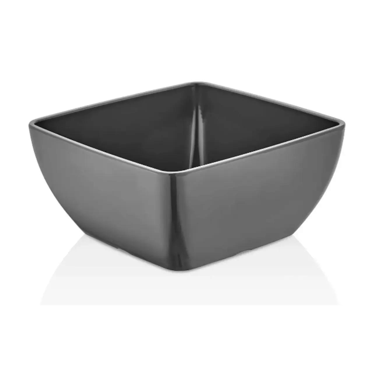 Hendi Bol patrat din melamina, grafit, 125x125x(h)65mm Fine Dine - Articole pentru Bucatarie si Bufet | Webcoffee