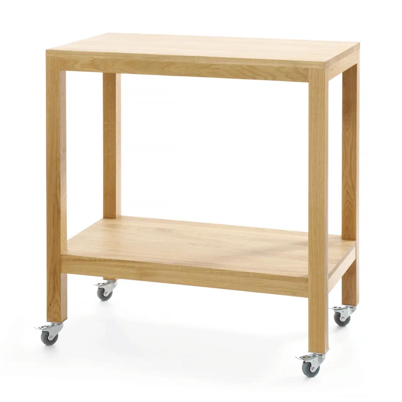 Hendi Cărucior de chelner din stejar Hendi Fine Dine Madeira, 820x460x850 mm - Articole pentru Bucatarie si Bufet | Webcoffee