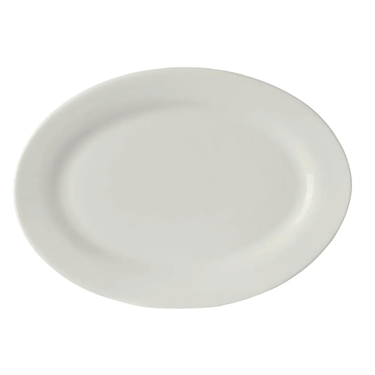Hendi Platou oval Pure, 340x250mm Fine Dine - Articole pentru Bucatarie si Bufet | Webcoffee