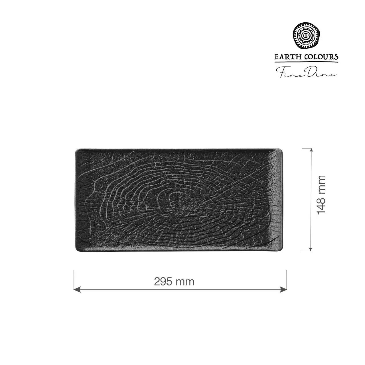 Hendi Farfurie dreptunghiulară Crust, 295 x 148 mm Fine Dine - Articole pentru Bucatarie si Bufet | Webcoffee