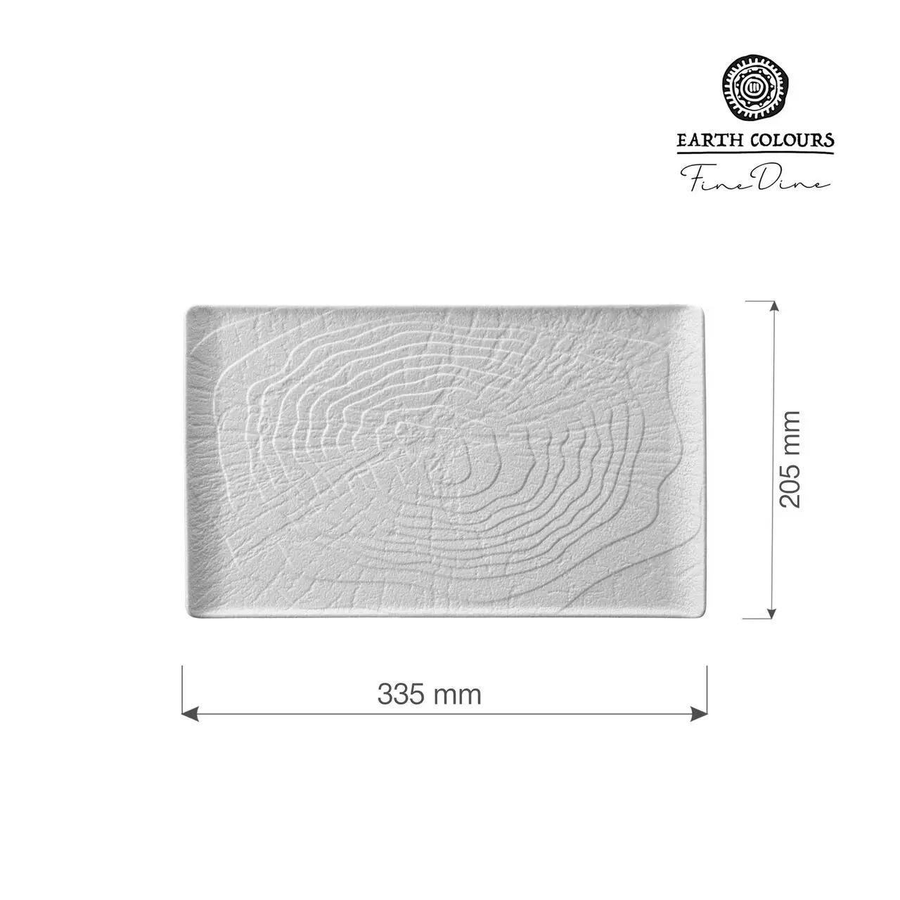 Hendi Farfurie dreptunghiulara Nordic, 335x205mm Fine Dine - Articole pentru Bucatarie si Bufet | Webcoffee