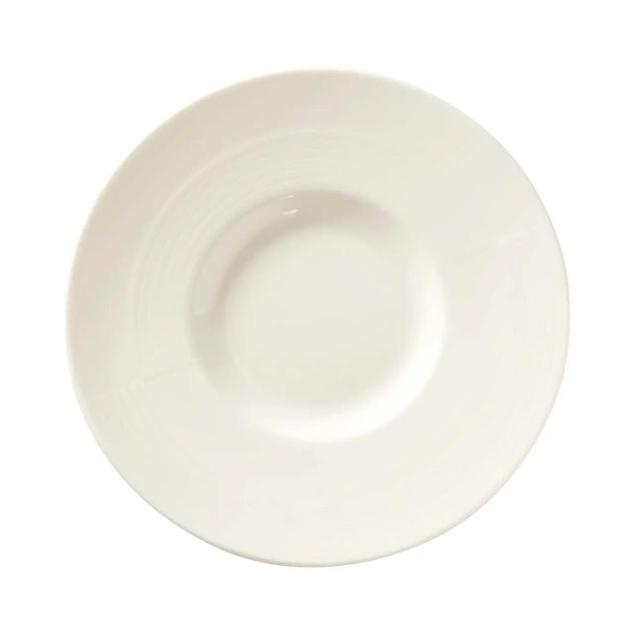 Hendi Farfurie prezentare Fine Dine, Crema 318 mm - Articole pentru Bucatarie si Bufet | Webcoffee