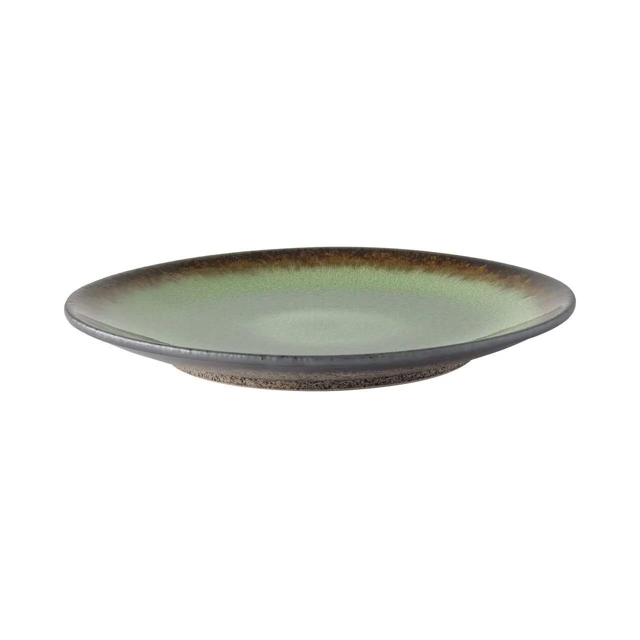 Hendi Farfurie Fine Dine, Beryl diametru 254 mm, portelan, decorat manual - Articole pentru Bucatarie si Bufet | Webcoffee