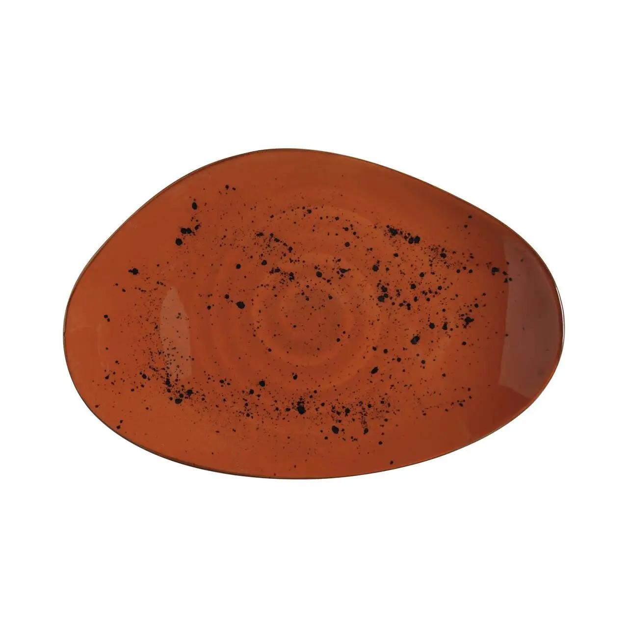 Hendi Farfurie în formă organică Dahlia 350x210 mm Fine Dine - Articole pentru Bucatarie si Bufet | Webcoffee