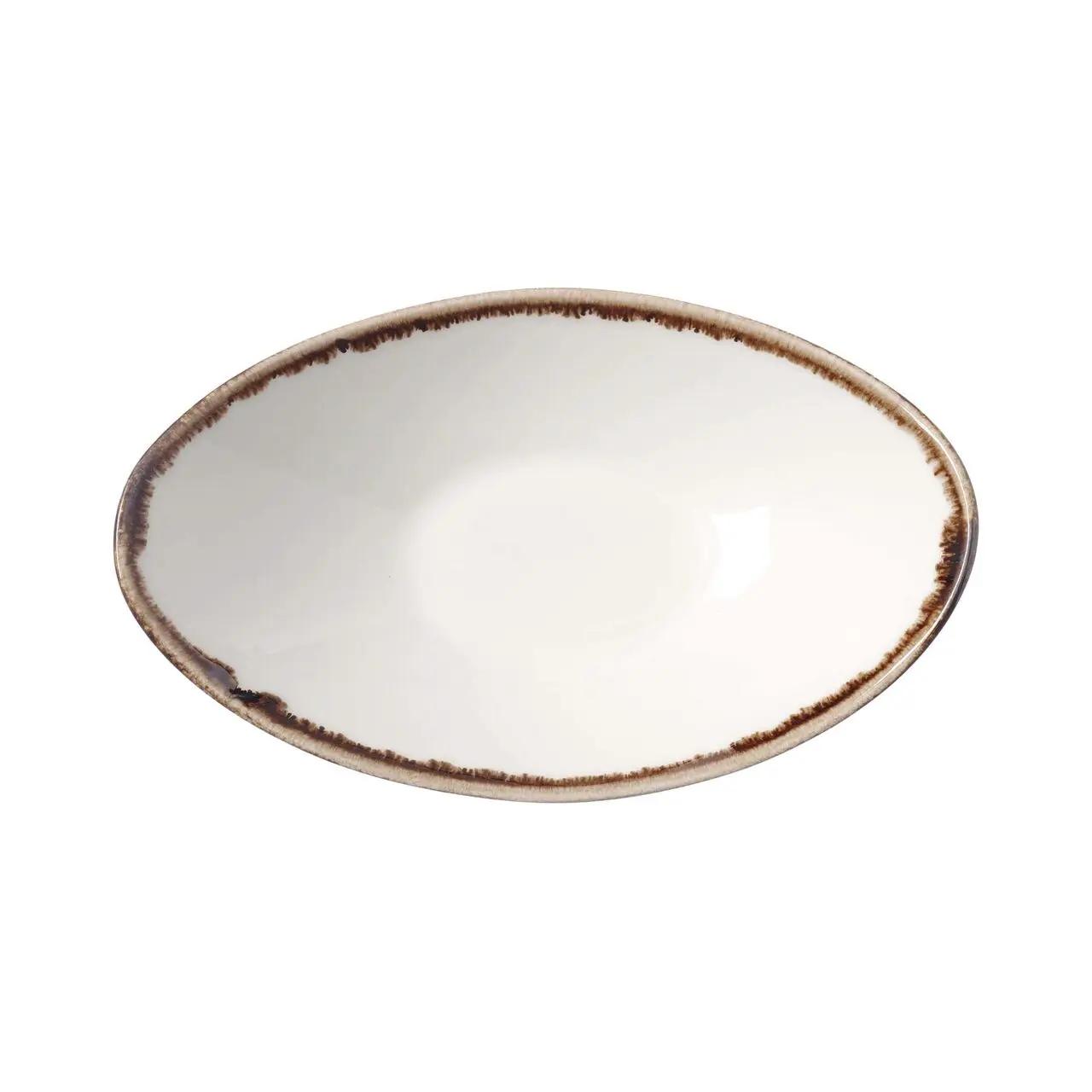 Hendi Bol tip barca Vanilla, 250x160 mm Fine DIne - Articole pentru Bucatarie si Bufet | Webcoffee