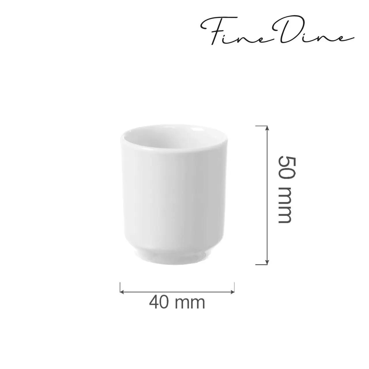 Hendi Suport pentru scobitori Hendi Fine Dine Bianco, porțelan, 40x50 mm - Articole pentru Bucatarie si Bufet | Webcoffee