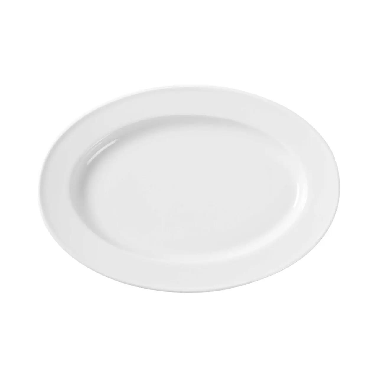 Hendi Platou oval Bianco, 210x140 mm Fine Dine - Articole pentru Bucatarie si Bufet | Webcoffee
