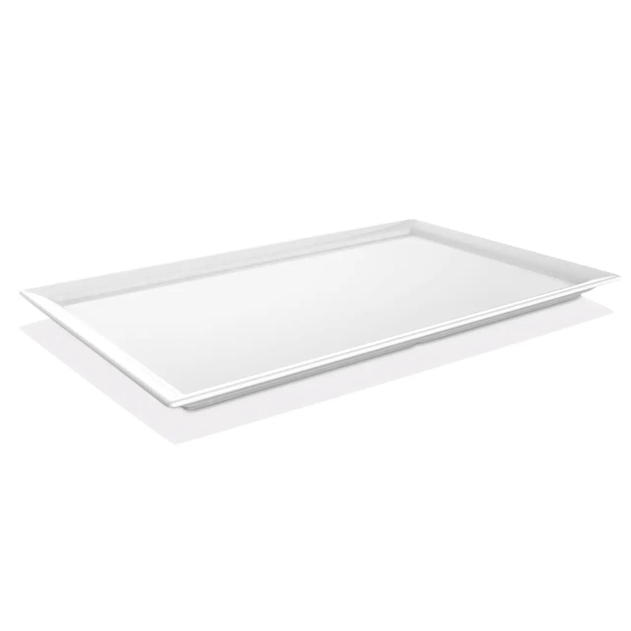 Hendi Tavă dreptunghiulară GN 1/1 Hendi Fine Dine din melamină albă, 530x325x30 mm - Articole pentru Bucatarie si Bufet | Webcoffee
