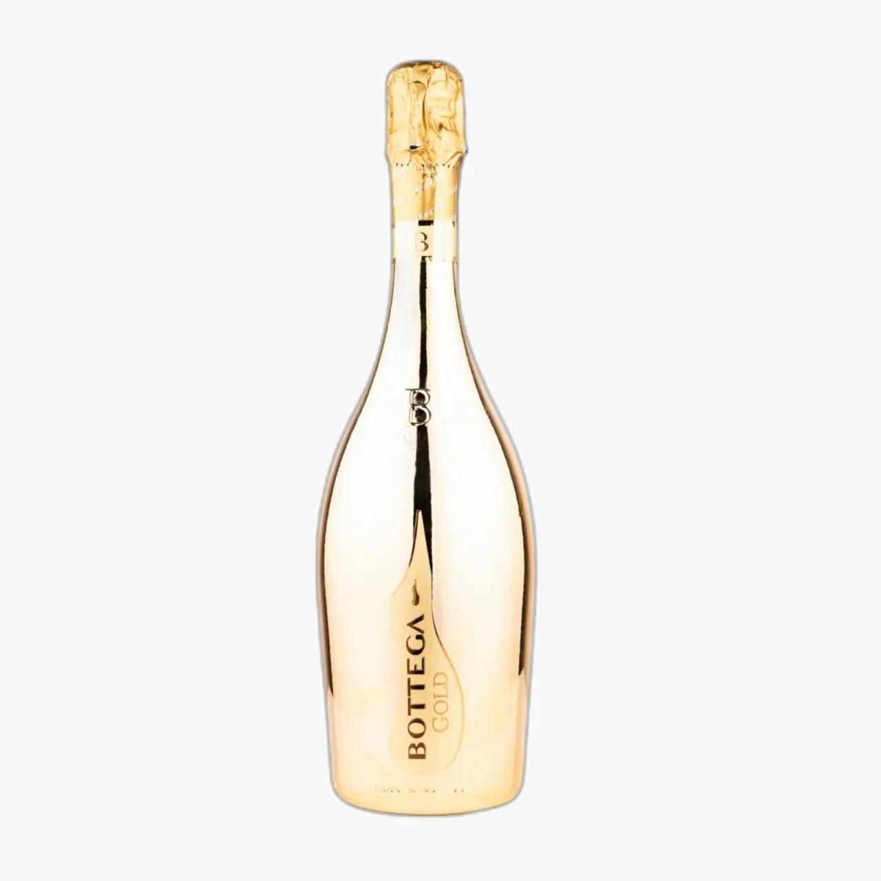 Bottega Vin spumant Prosecco Gold, 750 ml, în sticlă aurie