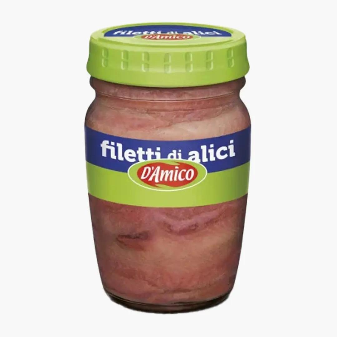 D'Amico File de anchois D'Amico 80g | Webcoffee