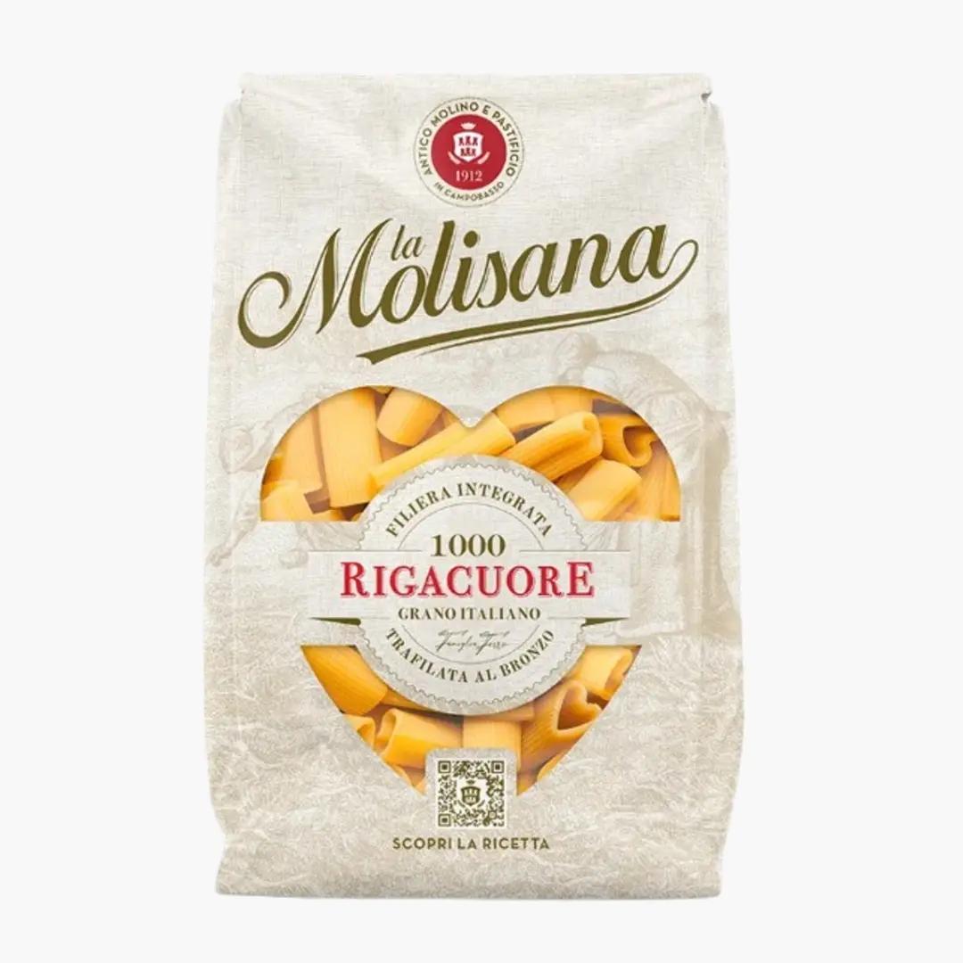 Molisana Paste Rigacuore Nr. 1000, 500 g, paste scurte din grâu dur