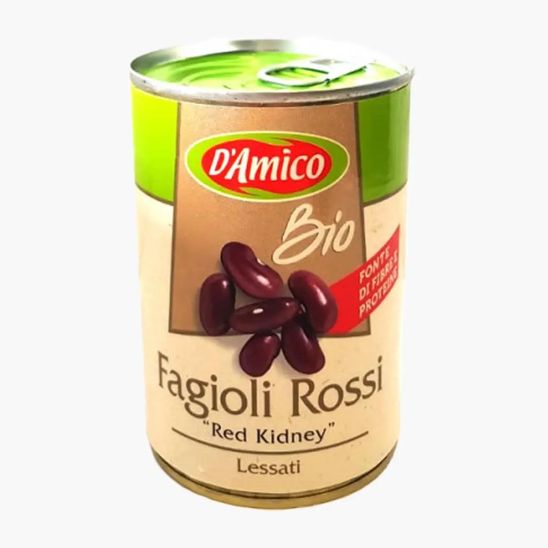 D'Amico Fasole rosie BIO la conserva, D'Amico 400g | Webcoffee