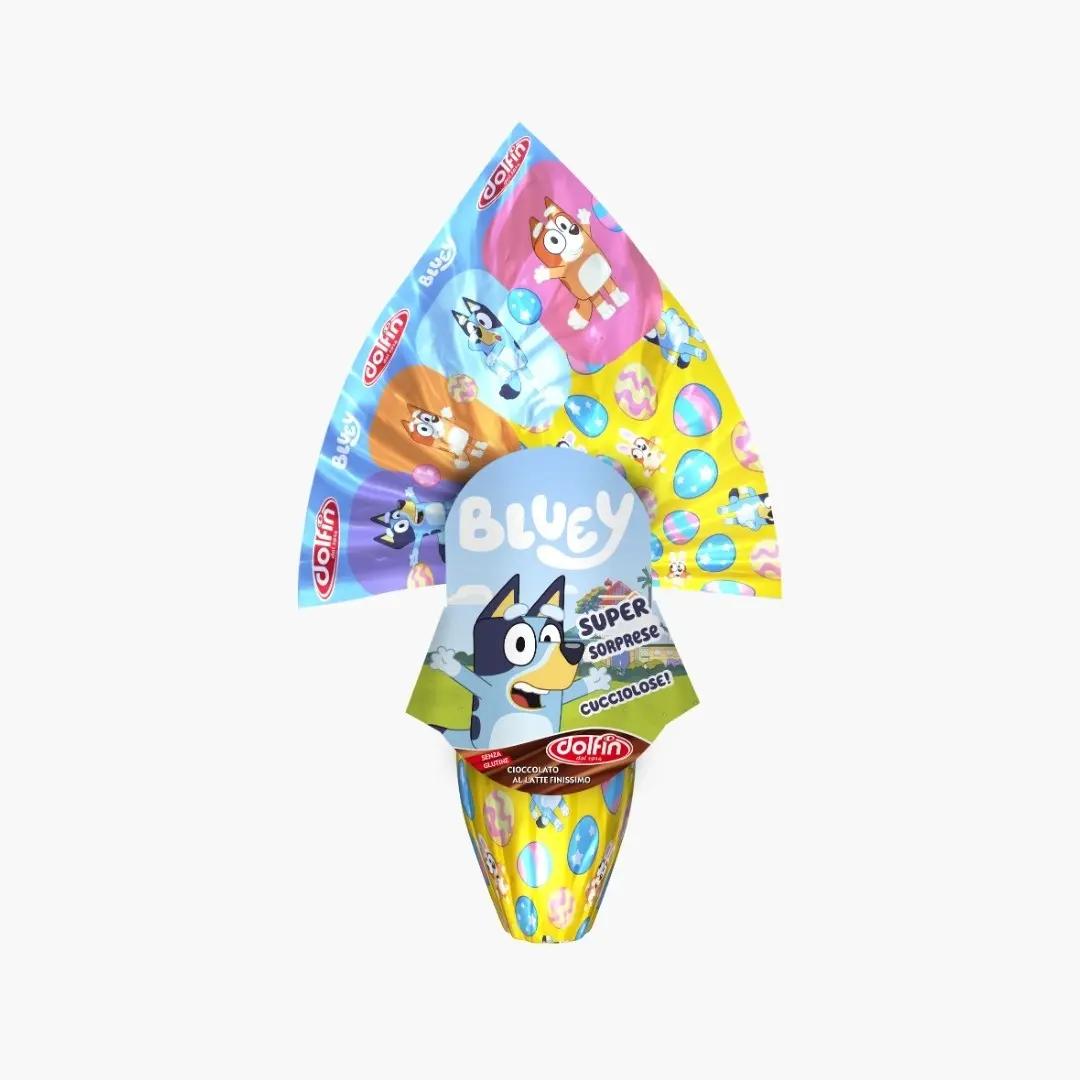 Dolfin Ou de ciocolata Bluey, cu surprize, fara gluten, Dolfin 150g | Webcoffee