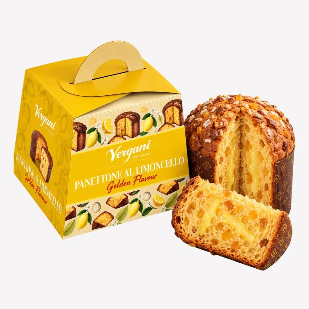 Vergani Panettone fara gluten cu limoncello, Vergani 600g | Webcoffee