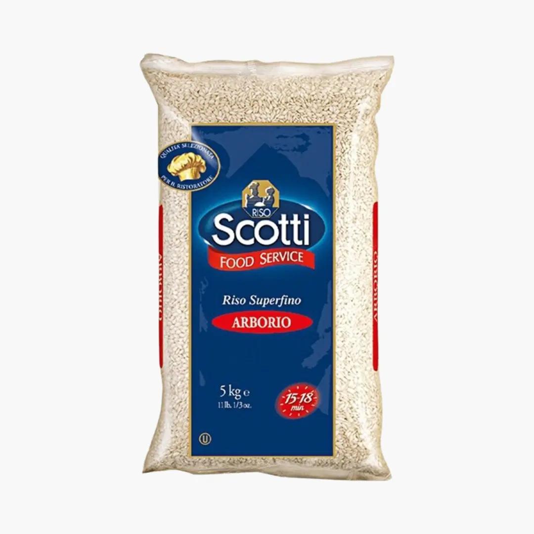 Riso Scotti Orez Arborio Premium Chef, orez pentru risotto, ambalaj profesional de 2,5 kg