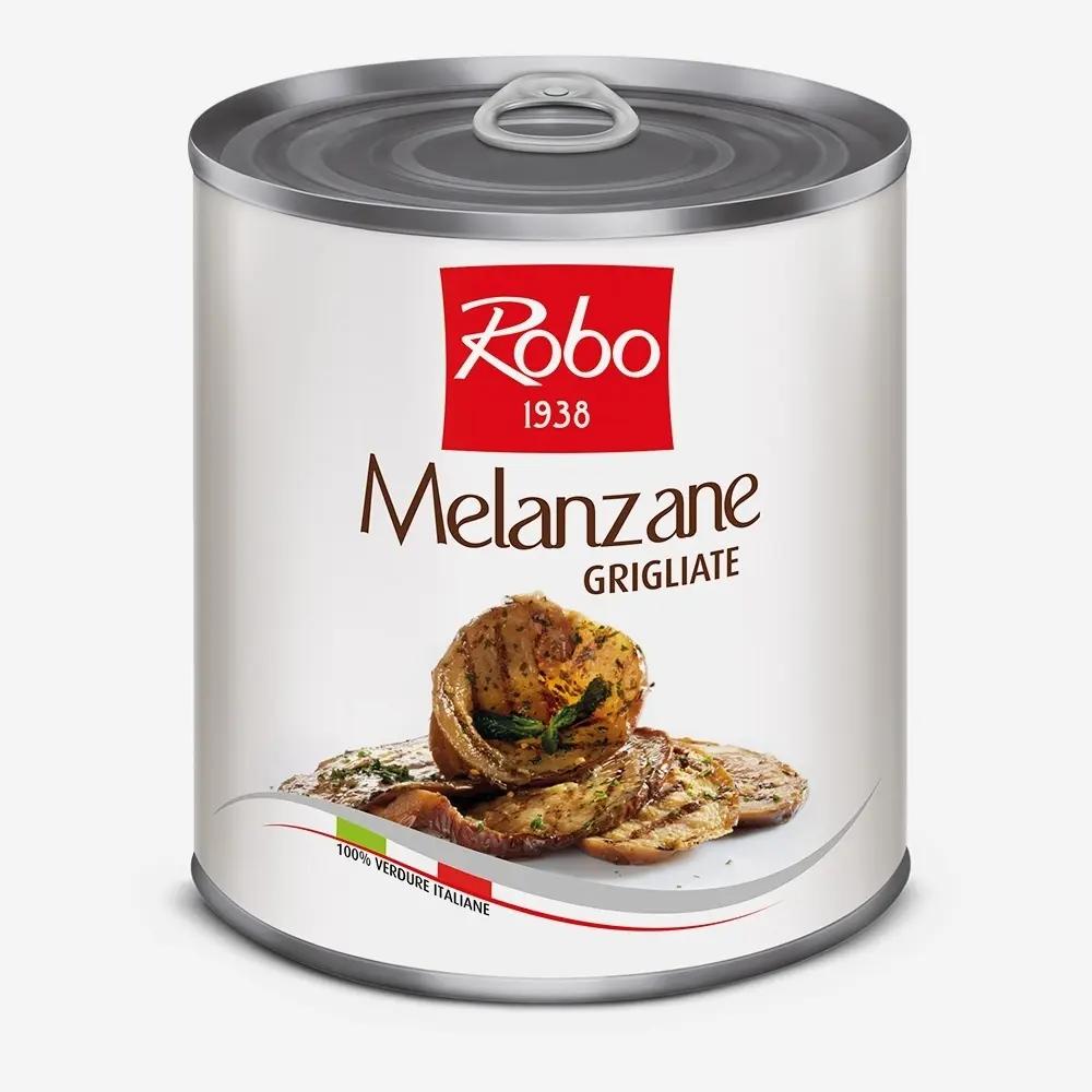 Robo Melanzane Grigliate vinete feliate la grătar în ulei, 780 g