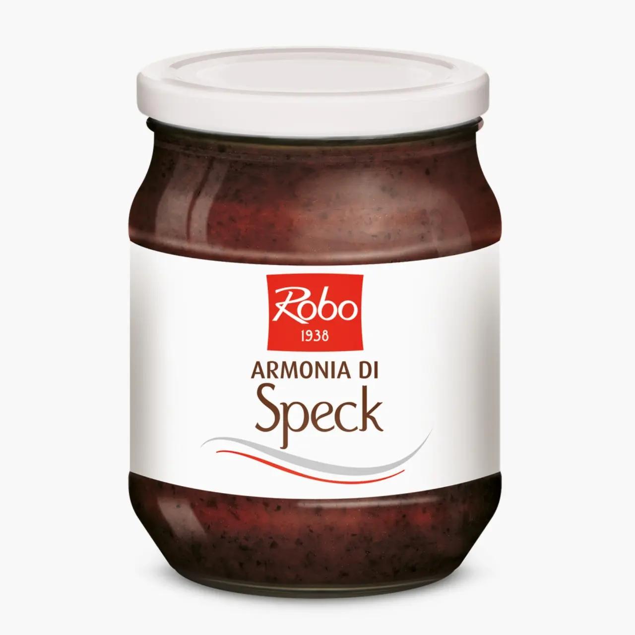 Robo Cremă Armonia Speck cu carne afumată, cremă tartinabilă de 520 g