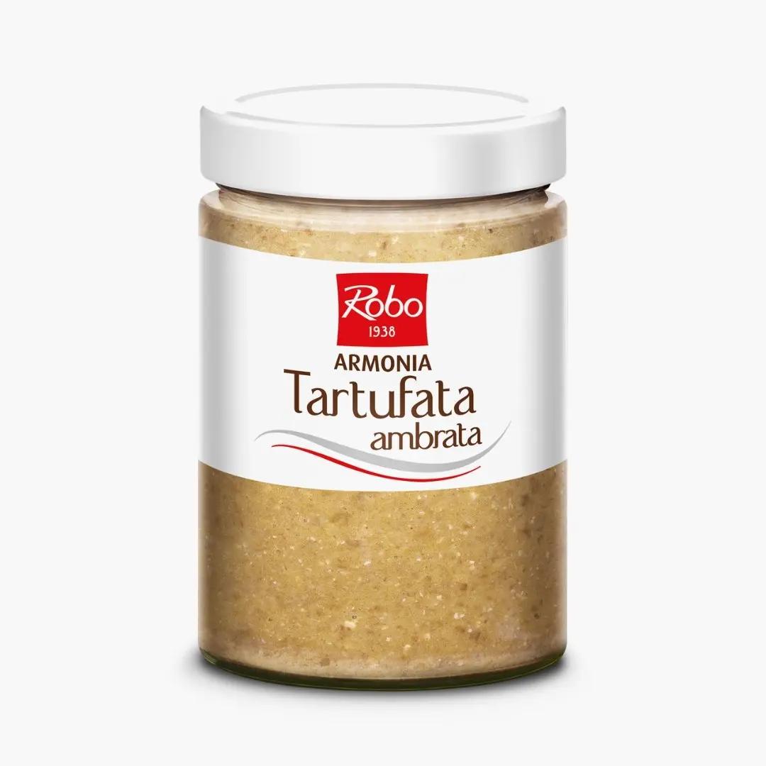 Robo Crema de ciuperci champignon in sos de trufe Tartufata Ambrata Robo 500g | Webcoffee