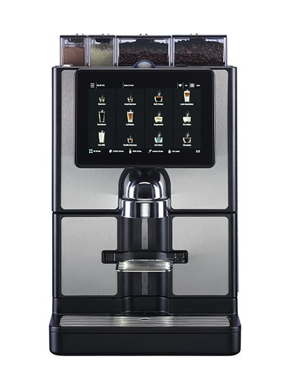 Carimali Espressor Profesional Superautomat Silvertwin 1M 1G 3S, espressor automat profesional argintiu/negru