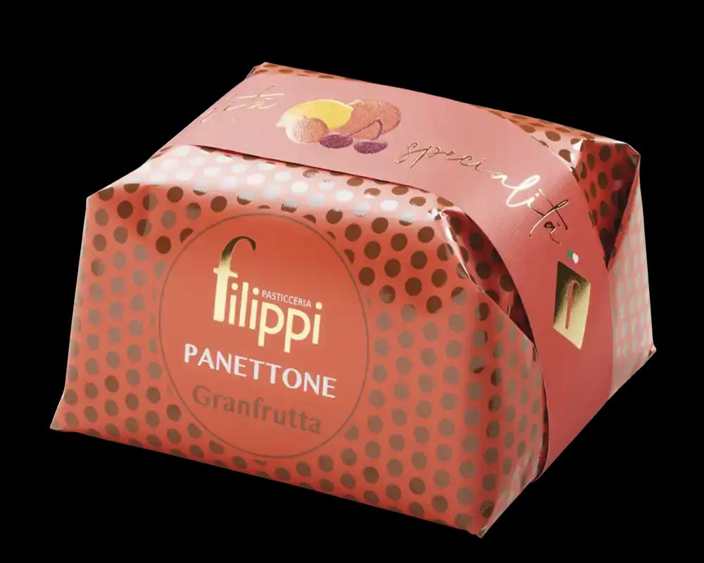 TeaForte Panettone Granfrutta Pasticceria Filippi 500g | Webcoffee
