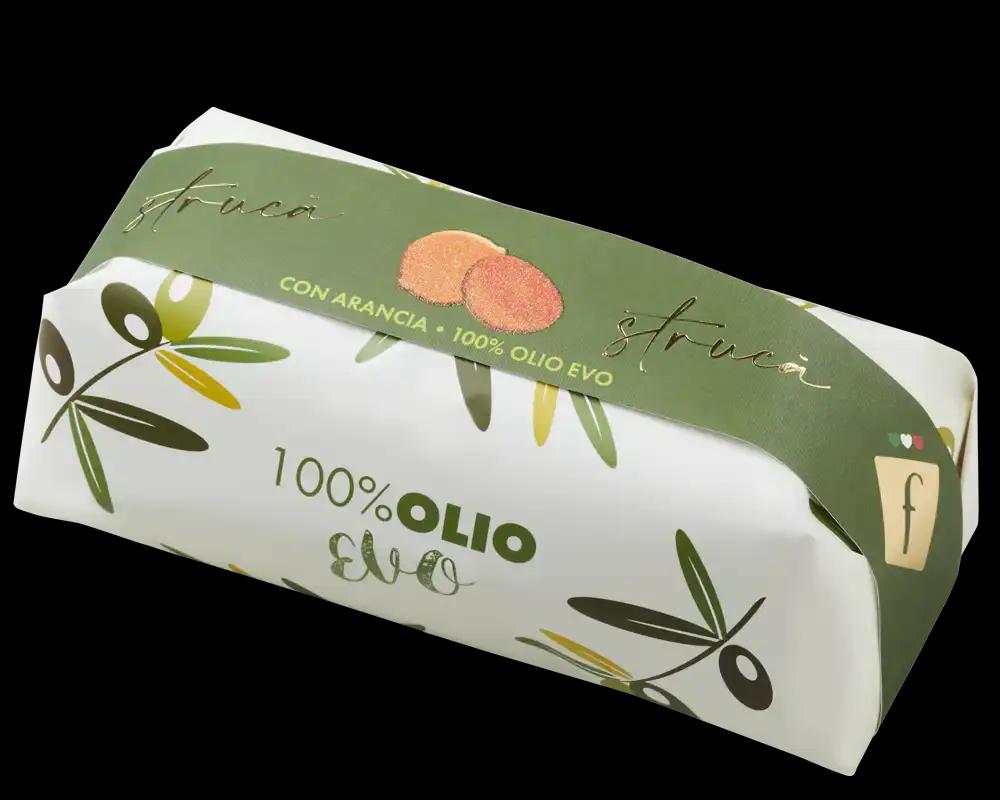 TeaForte Cozonac Struca cu ulei de masline 100% si portocale Pasticceria Filippi 500g | Webcoffee